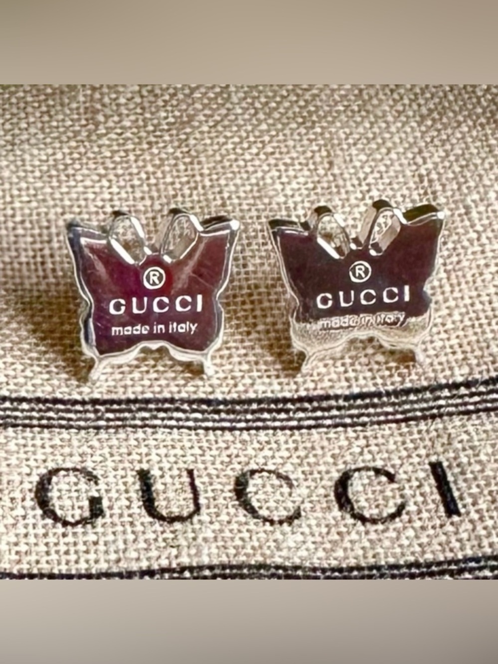NIB Gucci Stud Earrings